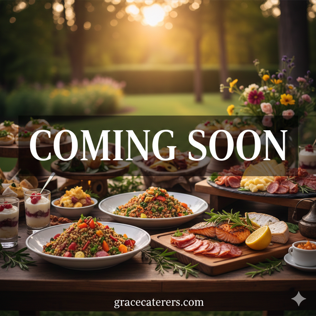 Grace Caterers Coming Soon Banner